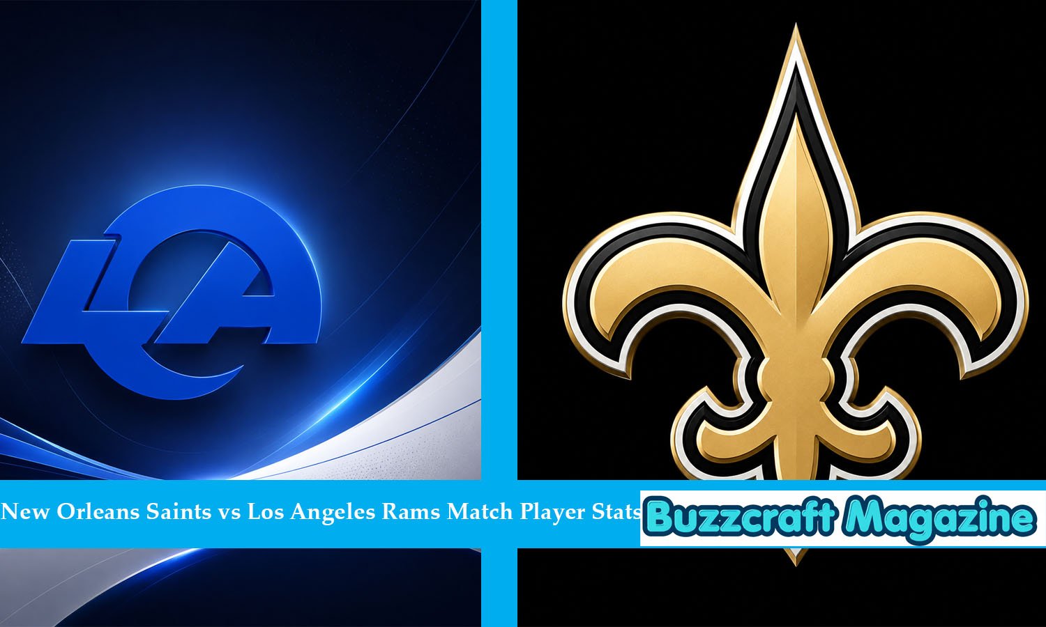 New Orleans Saints vs Los Angeles Rams Match Player Stats