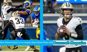New Orleans Saints vs Los Angeles Rams Match Player Stats