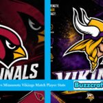 Arizona Cardinals vs Minnesota Vikings Match Player Stats